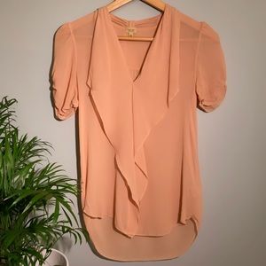 aritzia babaton Tinsley 100% silk blouse